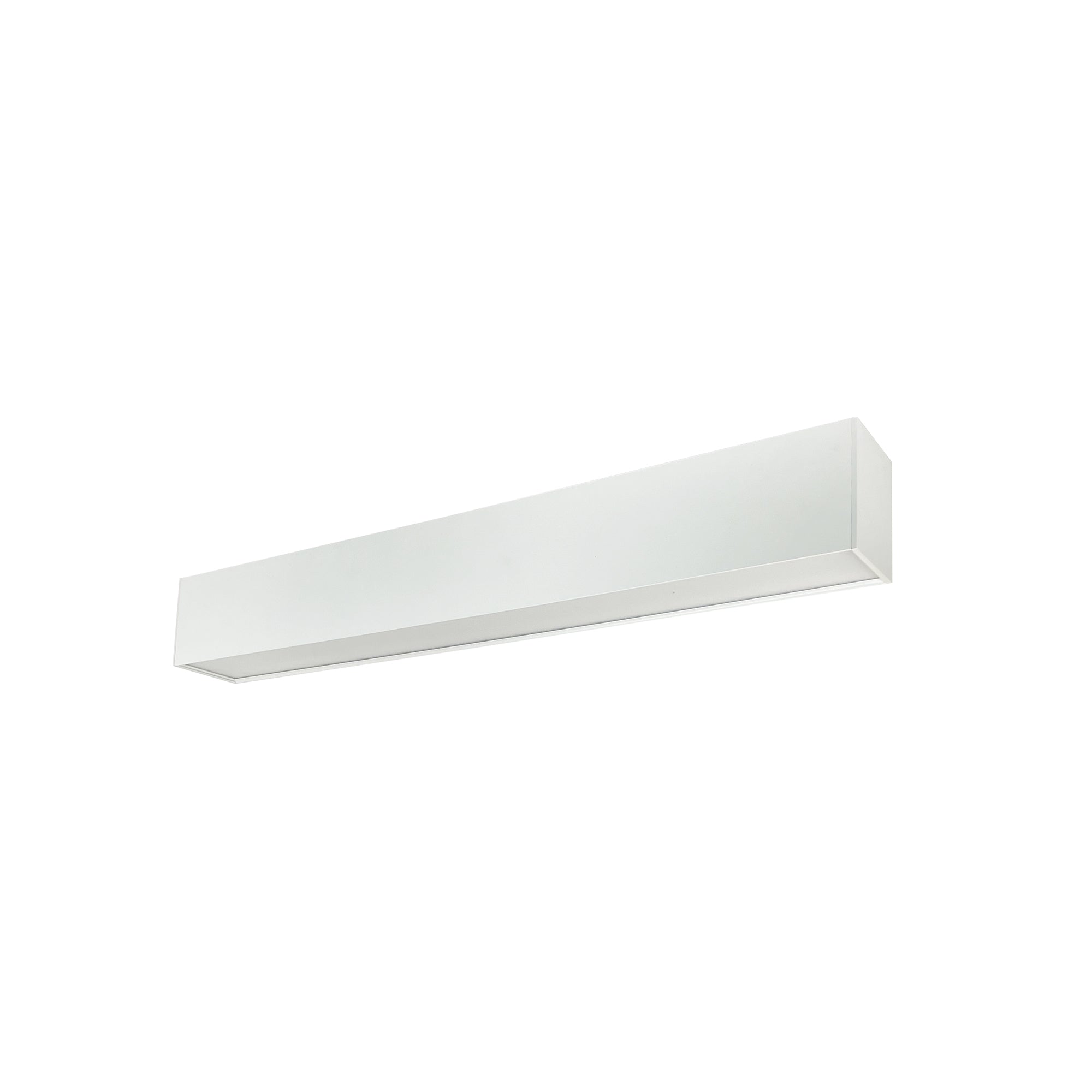 Nora Lighting NLUD-2334W - Linear - 2' L-Line LED Indirect/Direct Linear, 3710lm / Selectable CCT, White Finish