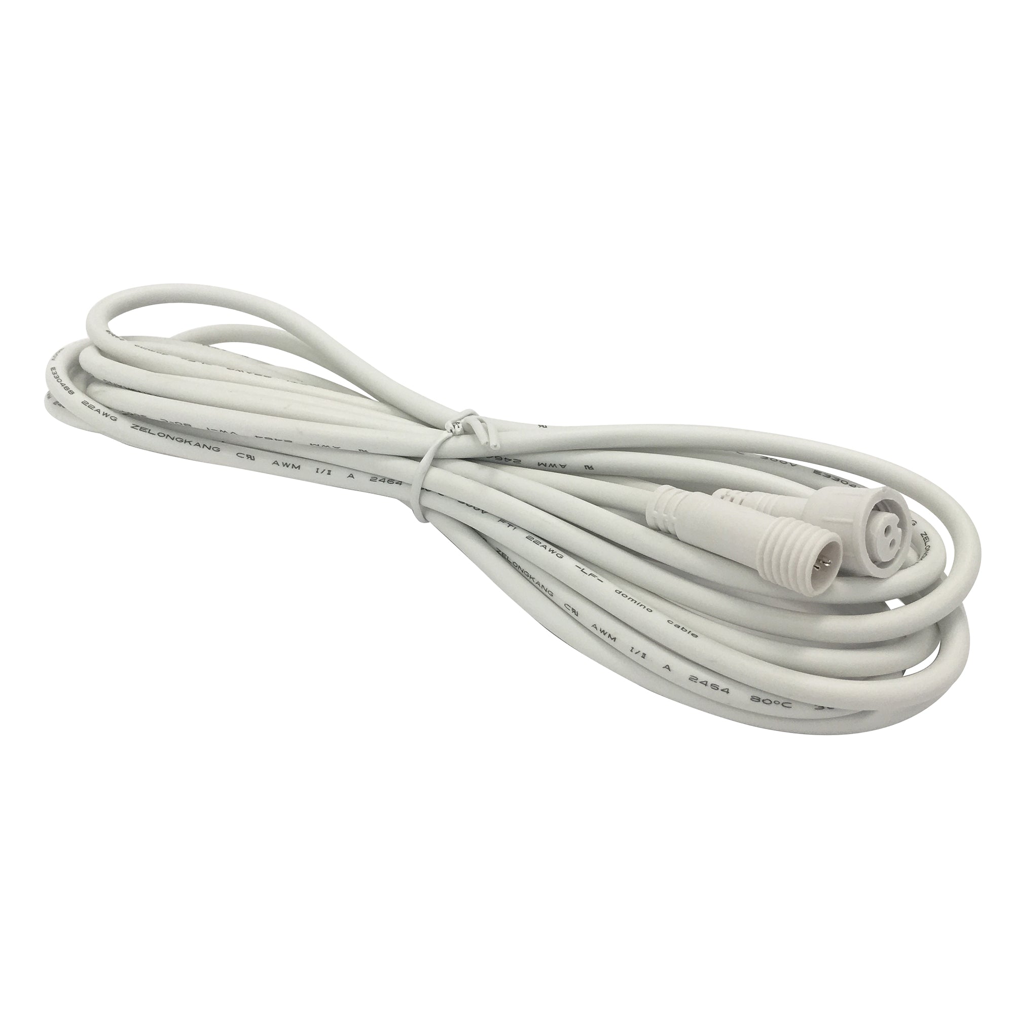 Nora Lighting NMA-EW-10 - Recessed - 10' Quick Connect Linkable Extension Cable for M1+ and M2 Trimless luminaires