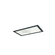 Nora Lighting NMIOT-12-B-WW-40X-10-MPW - Recessed - Iolite MLS 2-Head Trim Kit, Black Flange, 4000K, 1000lm, MPW Wall Wash Trims