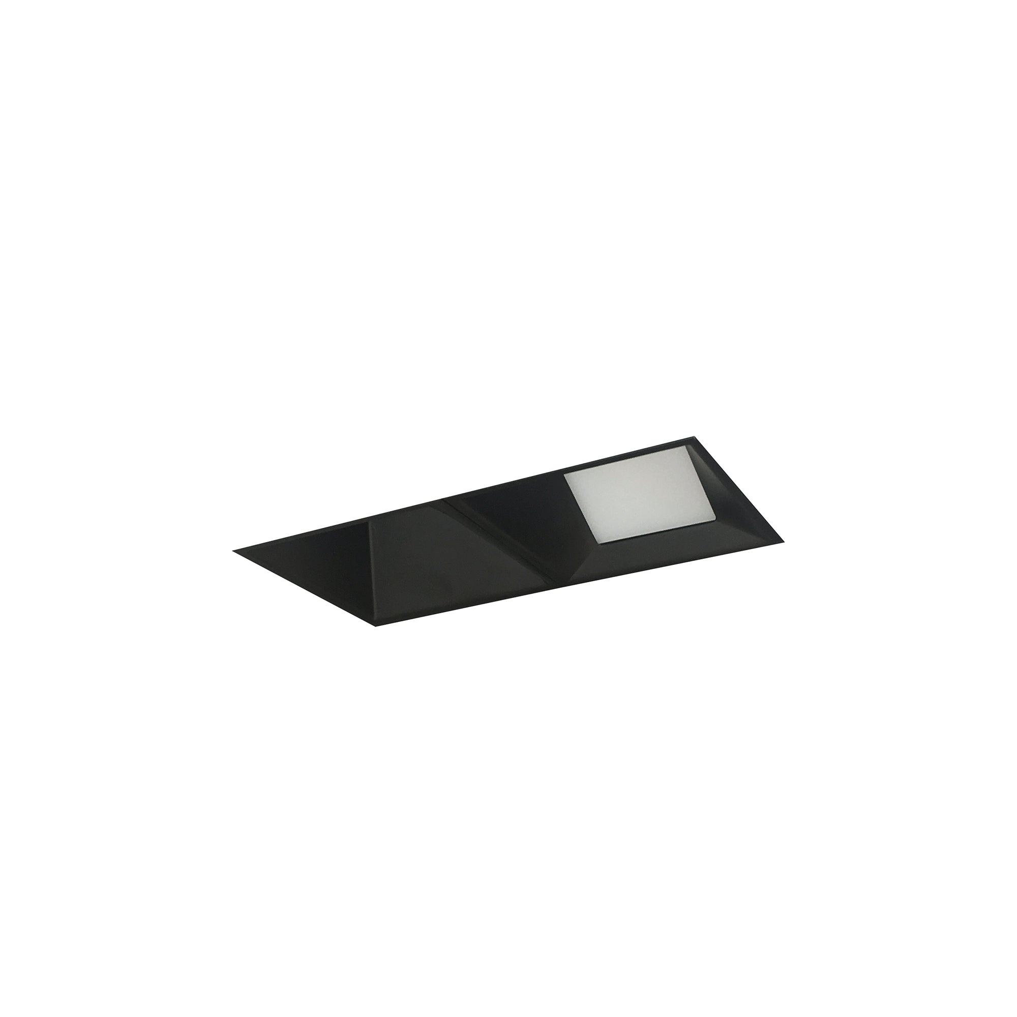 Nora Lighting NMIOTL-12-NF-WW-35X-10-B - Recessed - Iolite MLS 2-Head Trimless Reflector Kit, 3500K, 1000lm, Black Wall Wash Trims