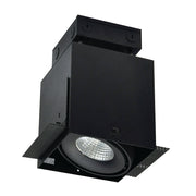 Nora Lighting NMRTLG-11D6L1927SB - Recessed - LED Trimless 1-Head MLS Housing, 30W / 2100lm per Head, 2700K, 16-Degrees Spot, Black, 120-277V 0-10V Dimming