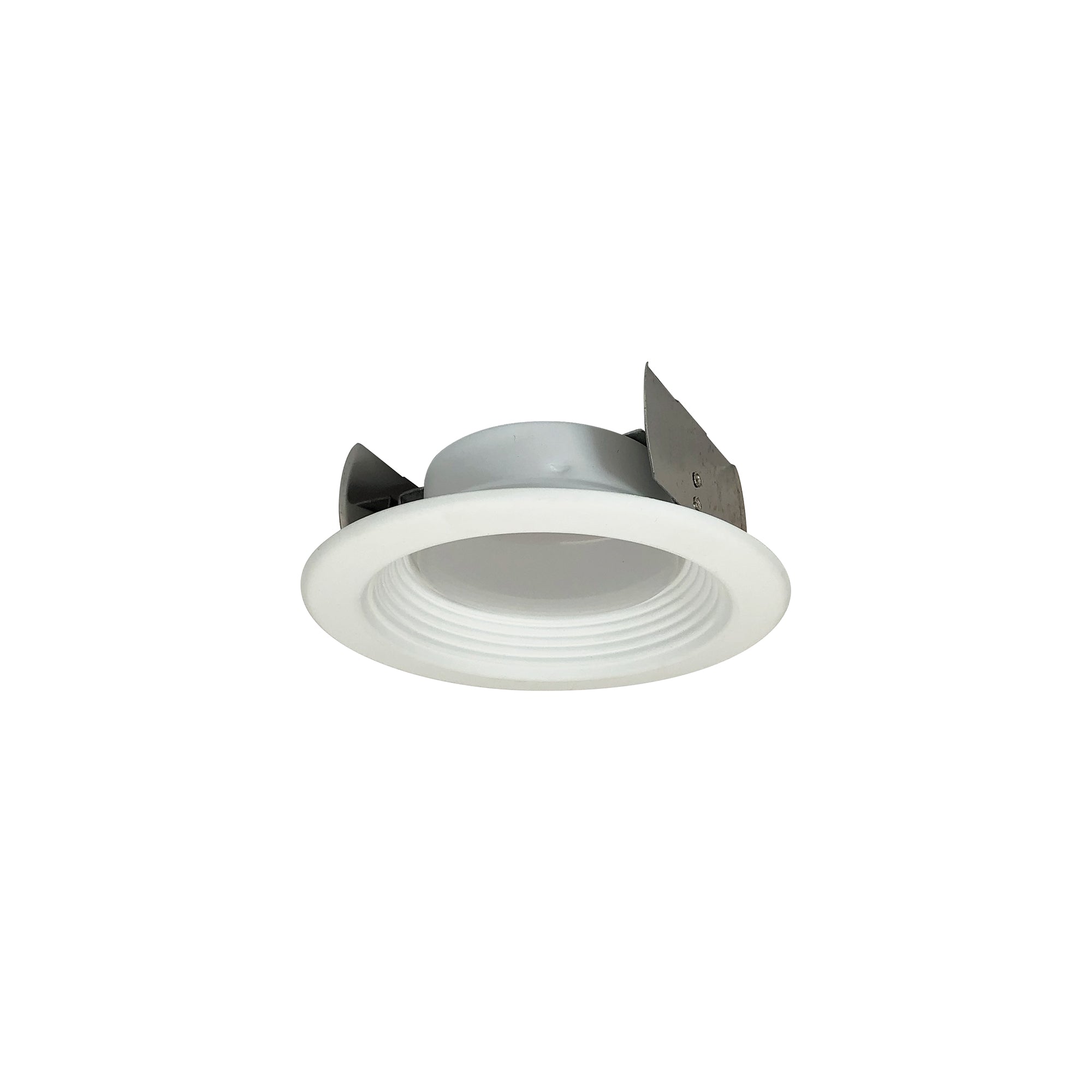 Nora Lighting NOXAC-43230WW/HL - Recessed Ceiling Light - 4 Inch AC Onyx LED Retrofit Baffle, 1000lm / 15W, 3000K, White Finish