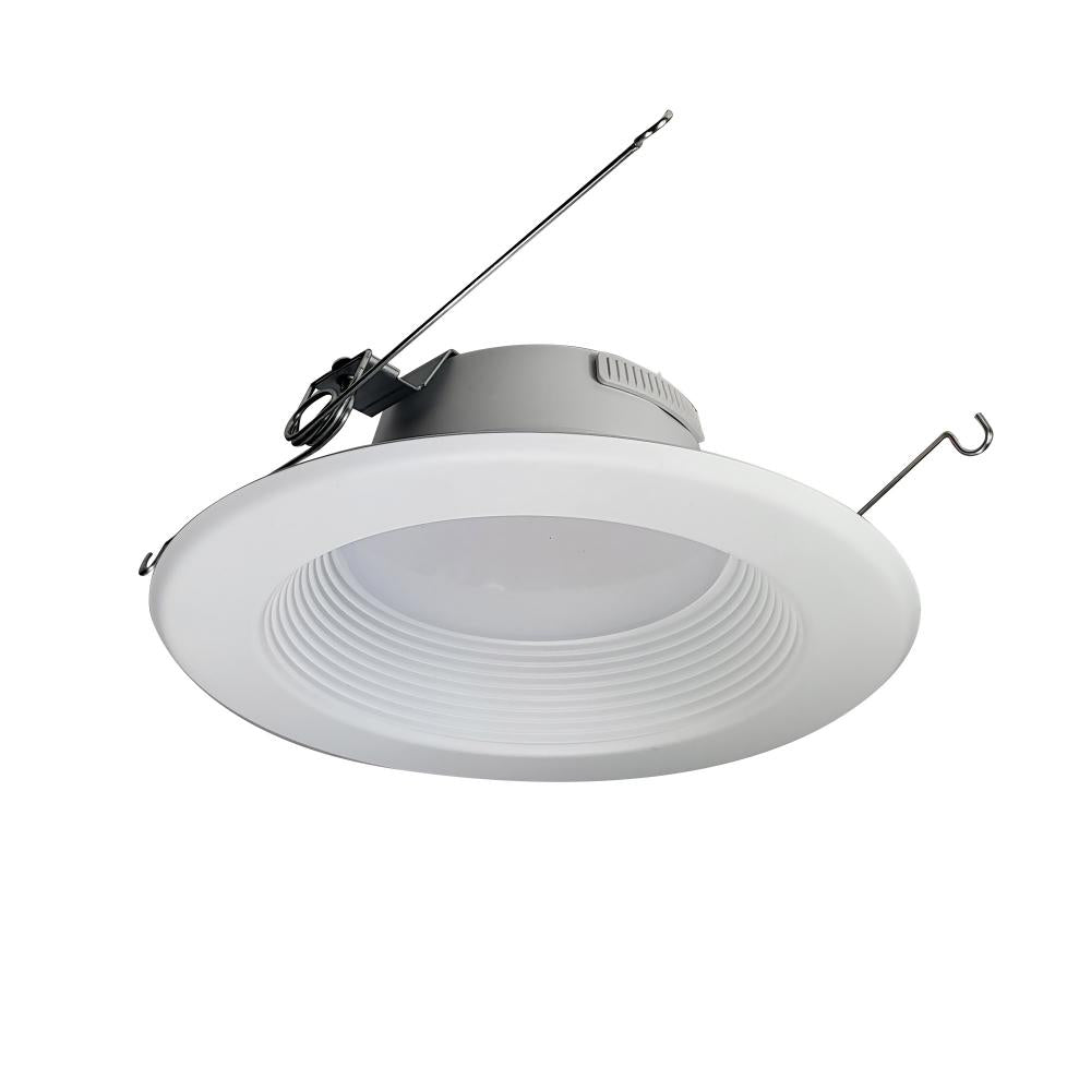 Nora Lighting NOXAC-5632TWWW 56 AC Onyx LED Retrofit Baffle, Selectable CCT, 1150lm 16.5W, White finish