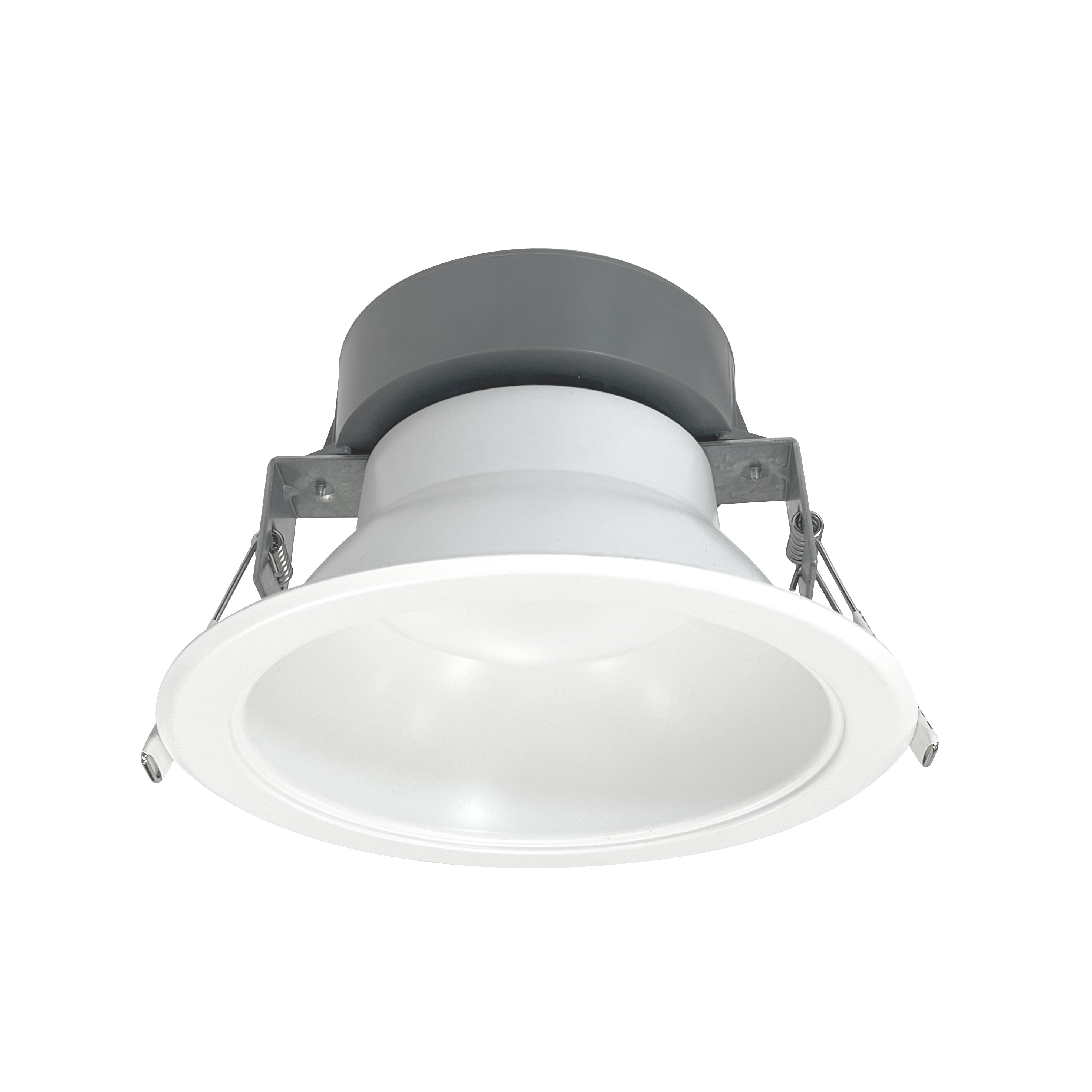 Nora Lighting NQZ2-61TWTW-MPW - Recessed - 6 Inch Quartz Tunable White / Tunable Wattage Recessed LED Downlight, Matte Powder White