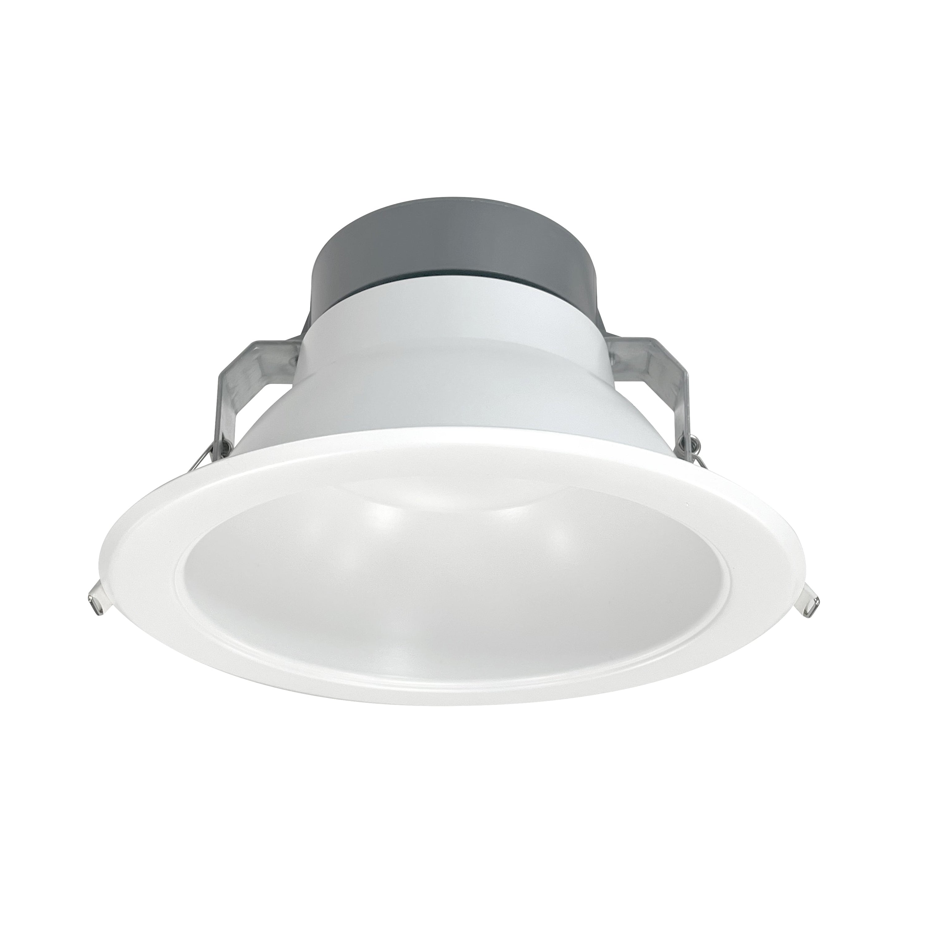 Nora Lighting NQZ2-81TWTW-MPW - Recessed - 8 Inch Quartz Tunable White / Tunable Wattage Recessed LED Downlight, Matte Powder White