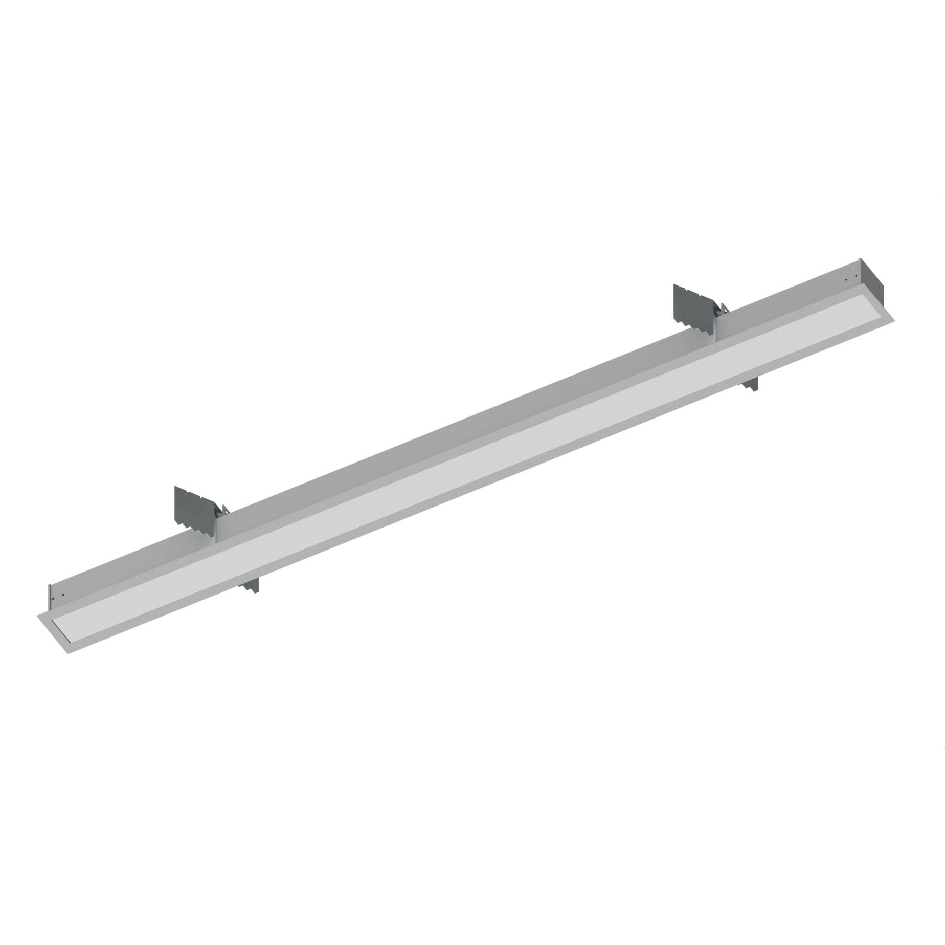 Nora Lighting NRLIN-41030A - Linear - 4' L-Line LED Recessed Linear, 4200lm / 3000K, Aluminum Finish
