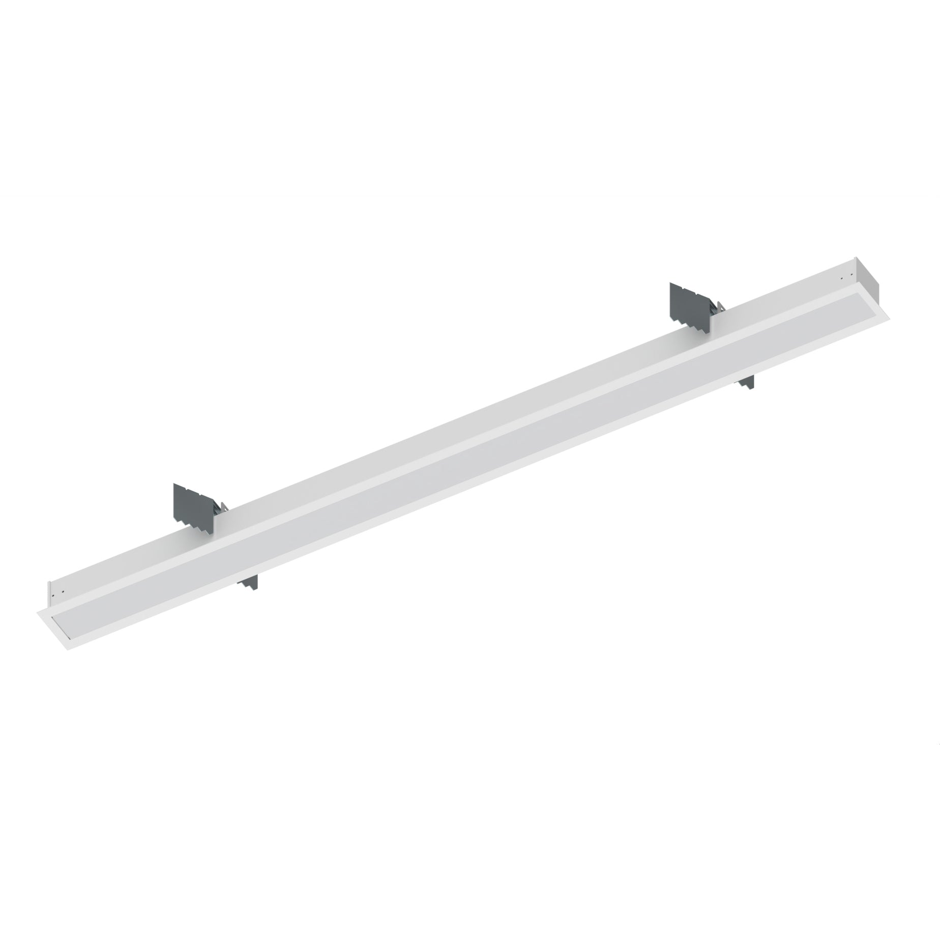 Nora Lighting NRLIN-41030W - Linear - 4' L-Line LED Recessed Linear, 4200lm / 3000K, White Finish