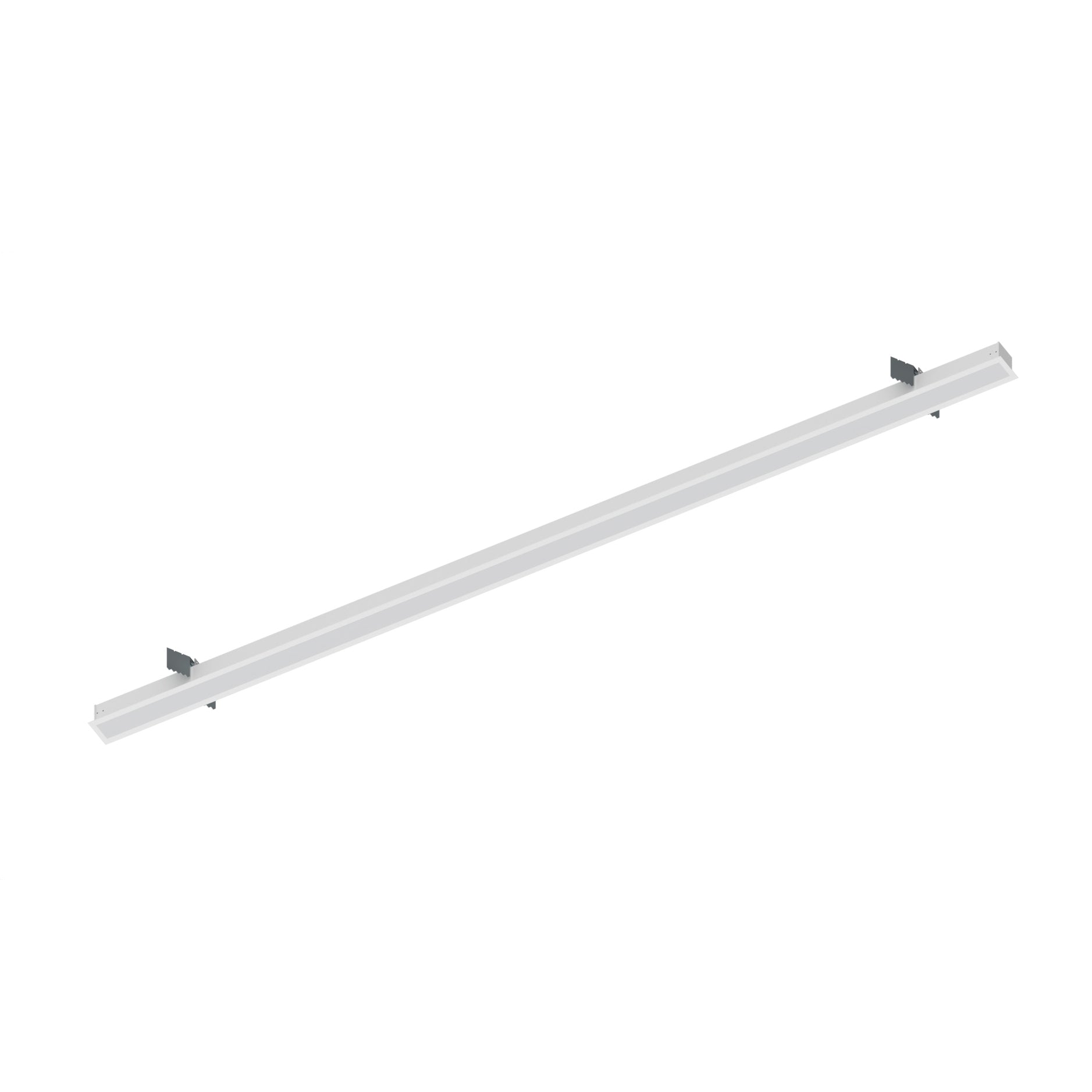 Nora Lighting NRLIN-81030W - Linear - 8' L-Line LED Recessed Linear, 8400lm / 3000K, White Finish