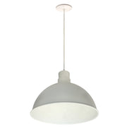 Nora Lighting NRLM-16C2540WWLE4 - Recessed - 16 Inch RLM LED Shade, 2500lm, 4000K, White, 120V 0-10V/Triac/ELV & 277V 0-10V Dimming