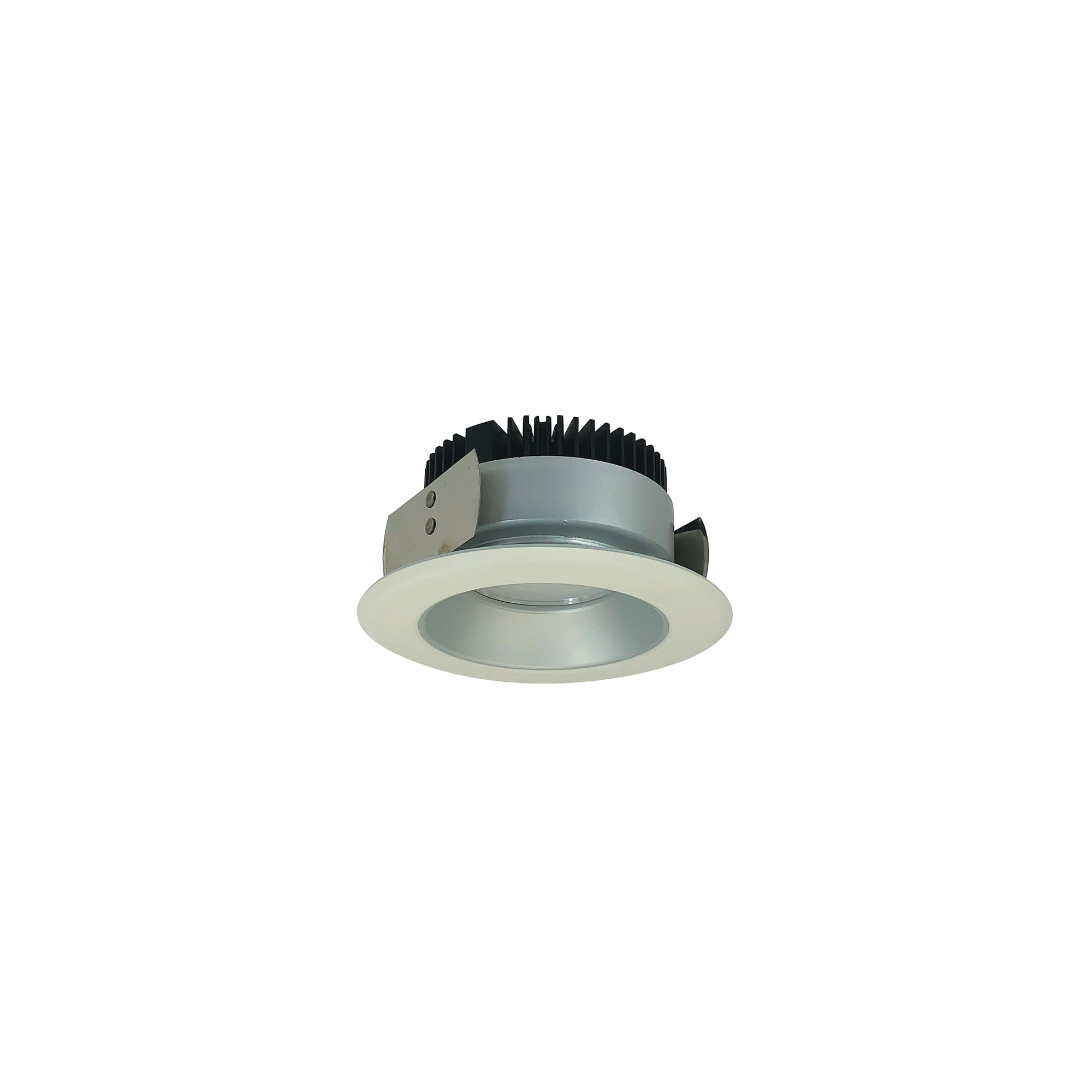 Nora Lighting NRM2-411L0927FHZW - Recessed - 4 Inch Marquise II Round Reflector, 900lm, 2700K, Flood, Haze/White