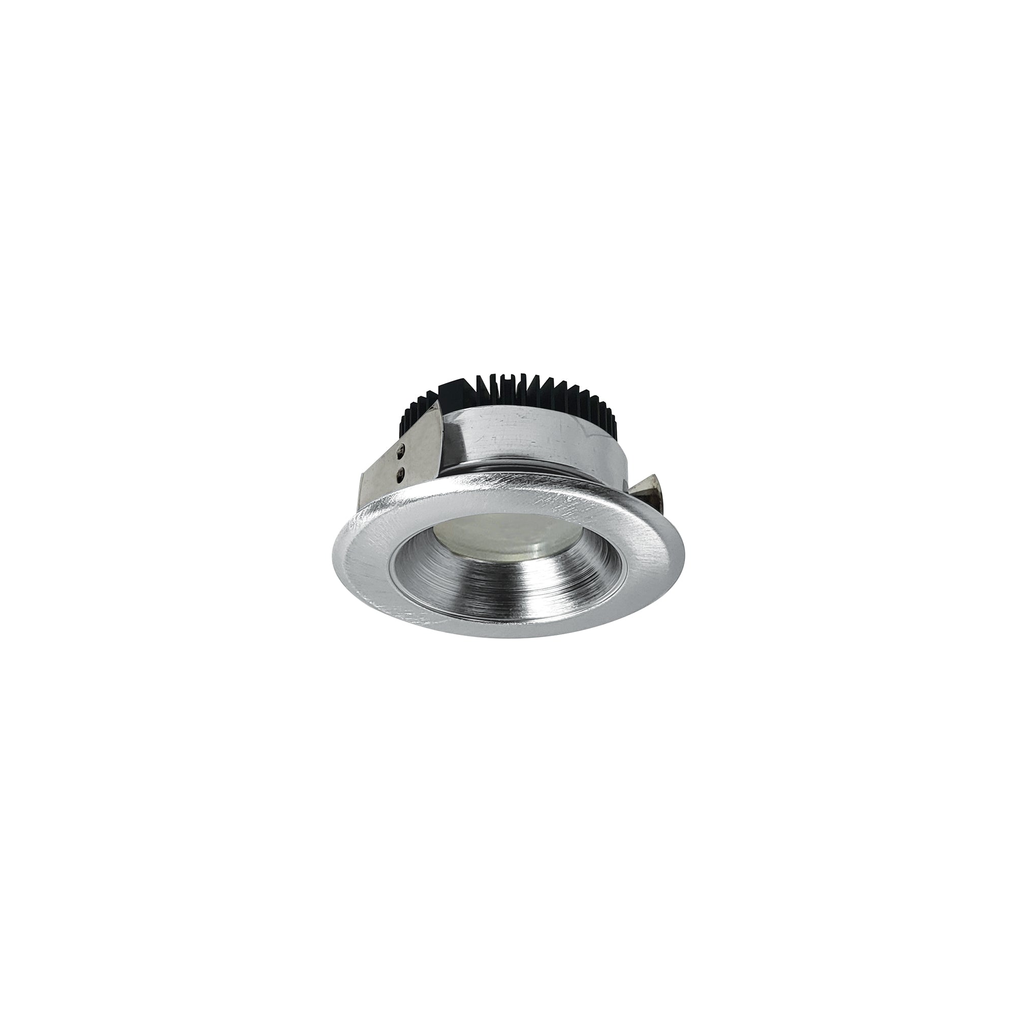Nora Lighting NRM2-411L0940SNN - Recessed - 4 Inch Marquise II Round Reflector, 900lm, 4000K, Spot, Natural Metal