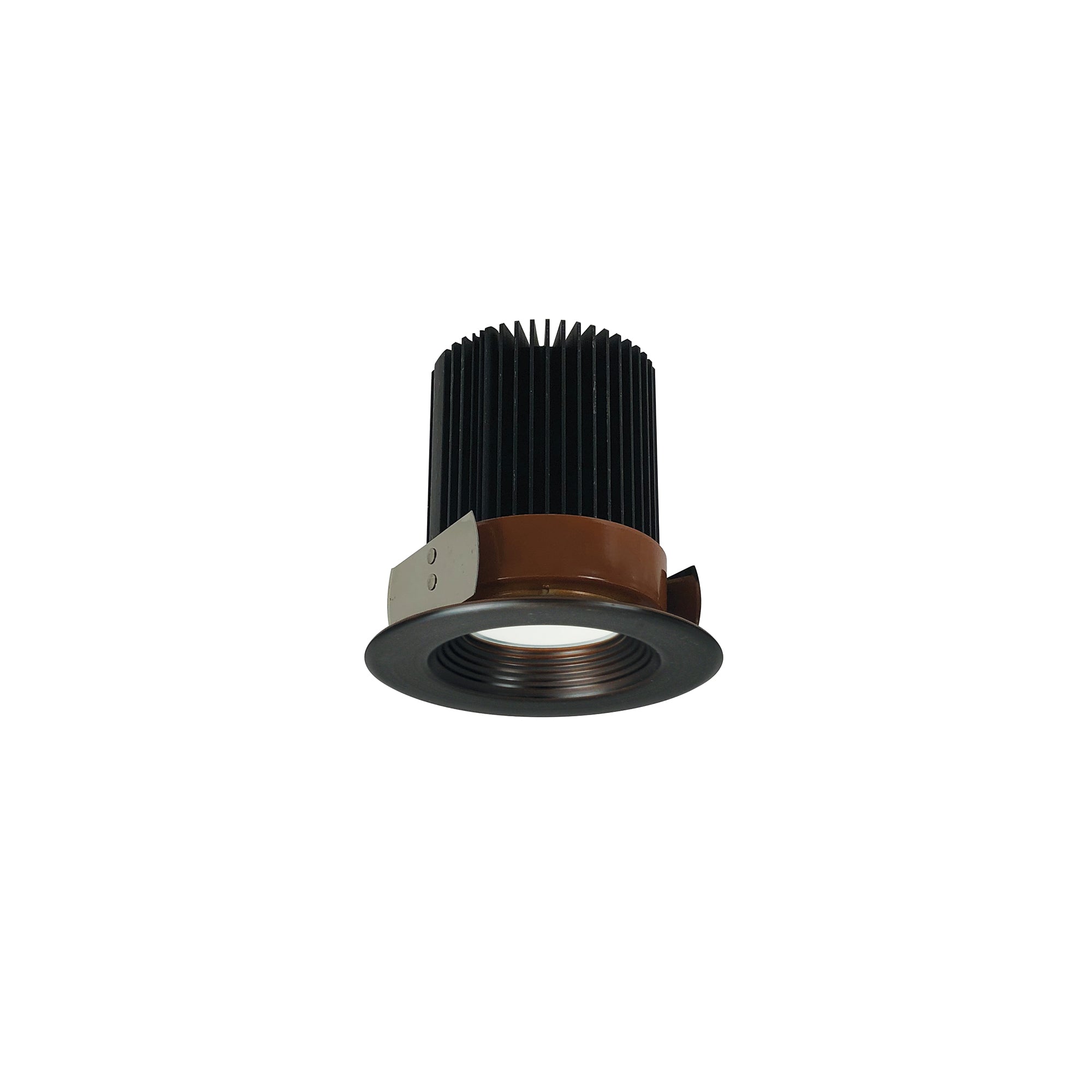 Nora Lighting NRM2-412L1527FBZ - Recessed - 4 Inch Marquise II Trim, 1500lm, 2700K, Flood Baffle, Bronze