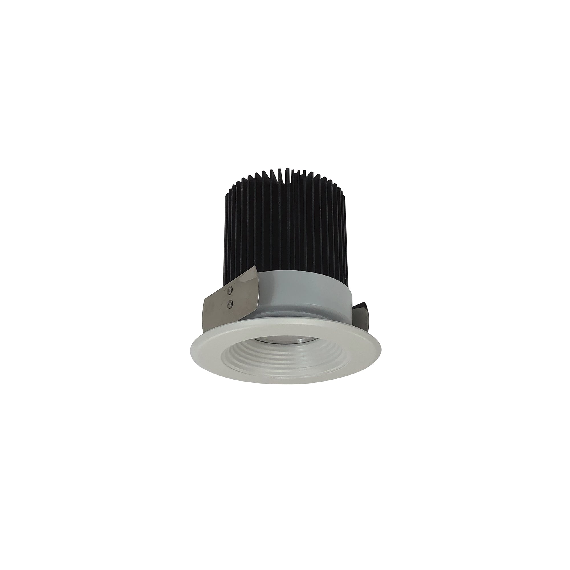 Nora Lighting NRM2-412L1527FWW - Recessed - 4 Inch Marquise II Trim, 1500lm, 2700K, Flood Baffle, White