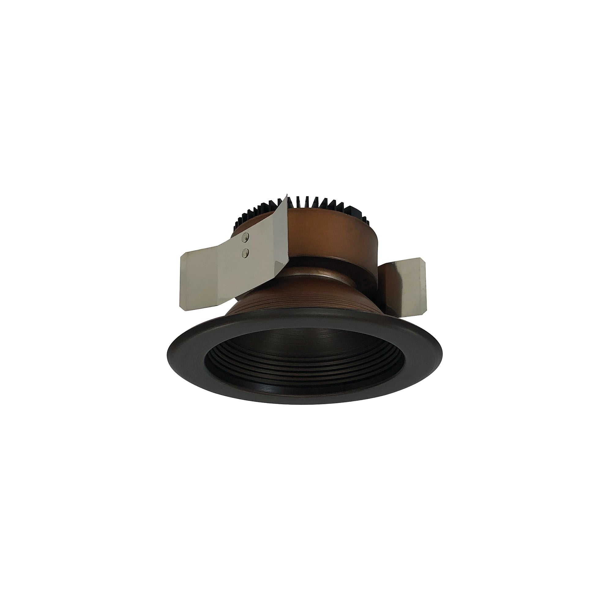 Nora Lighting NRM2-512L0927FBZ - Recessed - 5 Inch Marquise II Trim, 900lm, 2700K, Flood Baffle, Bronze