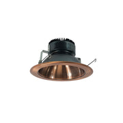 Nora Lighting NRM2-611L1530MDB - Recessed - 6 Inch Marquise II Round Reflector, 1500lm, 3000K, Medium Flood, Diffused Black
