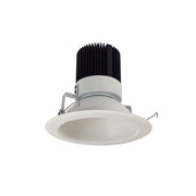 Nora Lighting NRM2-611L2035SMPW - Recessed - 6 Inch Marquise II Trim, 2000lm, 3500K, Open Spot Reflector, Matte Powder White