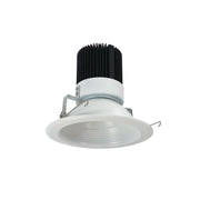 Nora Lighting NRM2-612L2027SMPW - Recessed - 6 Inch Marquise II Trim, 2000lm, 2700K, Spot Baffle, Matte Powder White