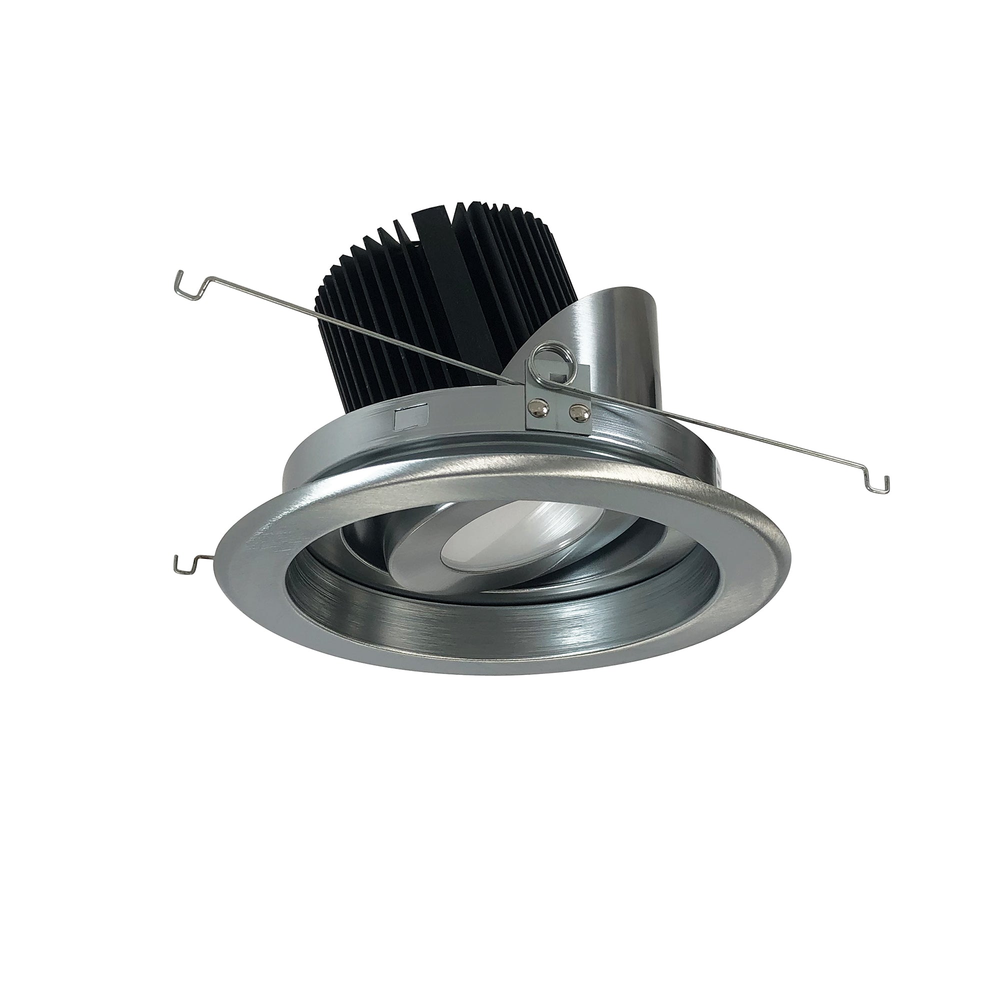 Nora Lighting NRM2-619L2535MNN - Recessed - 6 Inch Marquise II Round Regressed Adj. Reflector, Medium Flood, 2500lm, 3500K, Natural Metal (Not Compatible with NHRM2-625 Housings)