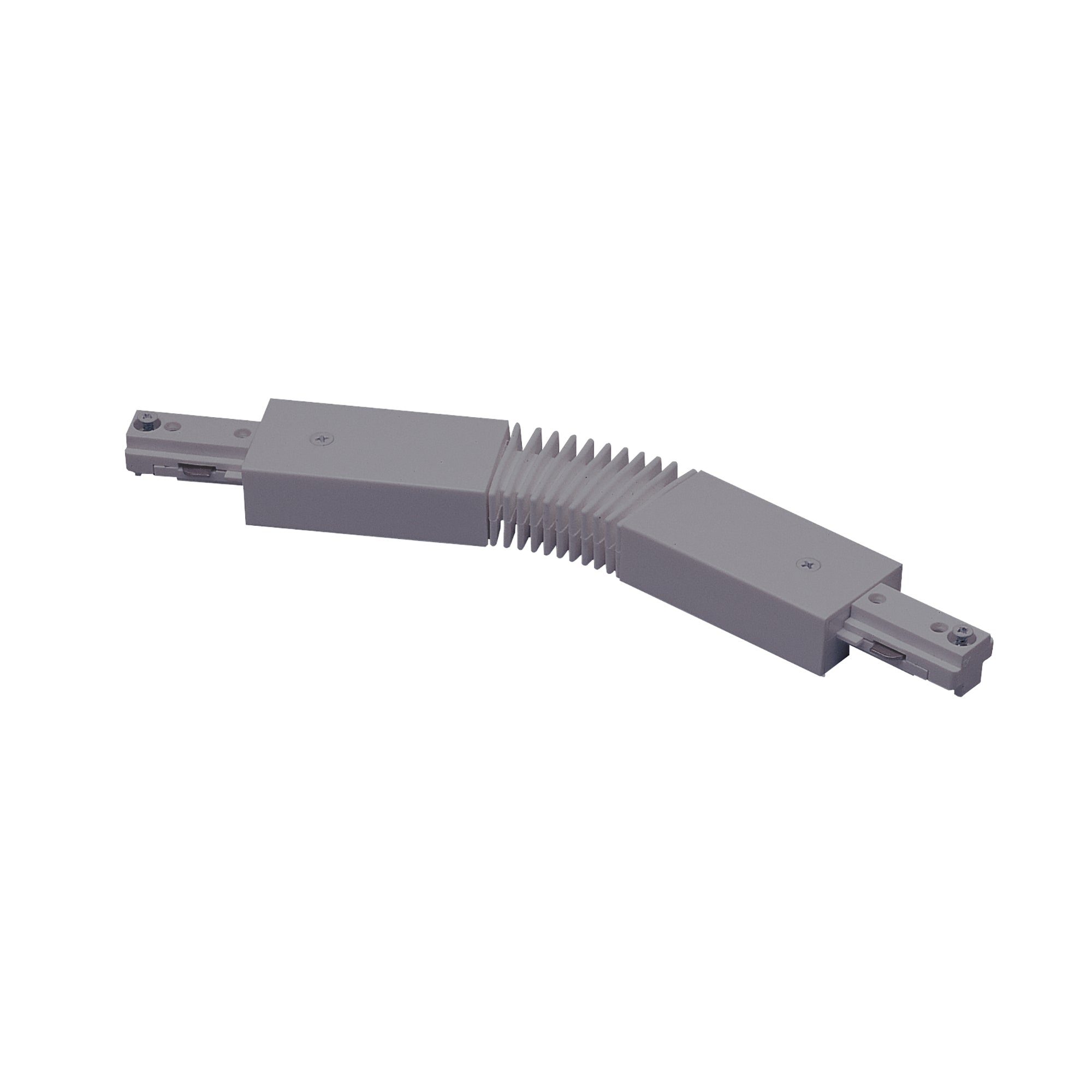 Nora Lighting NT-309S - Track - Flexible connector for 1 Circuit Track, Silver