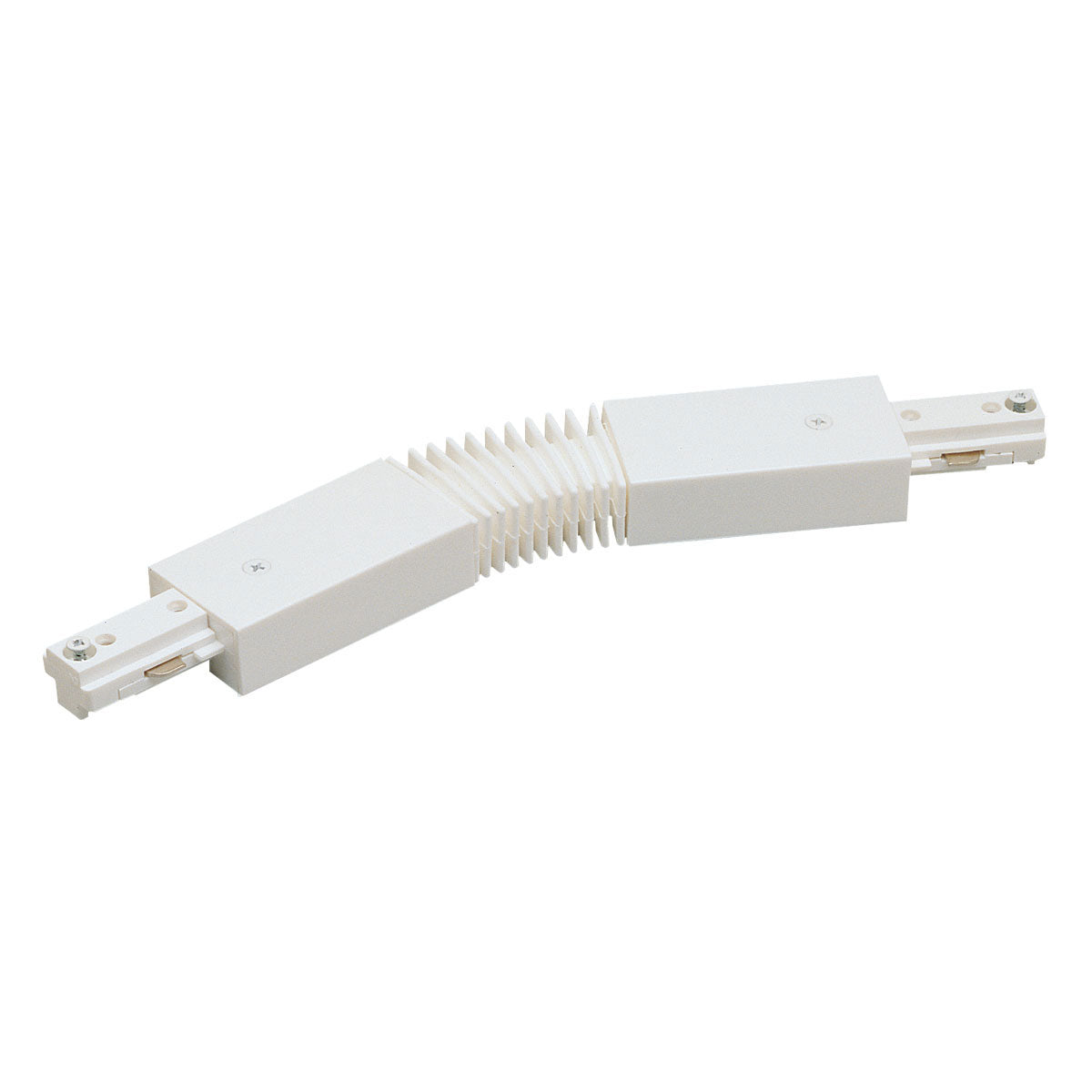 Nora Lighting NT-309W - Track - Flexible connector for 1 Circuit Track, White