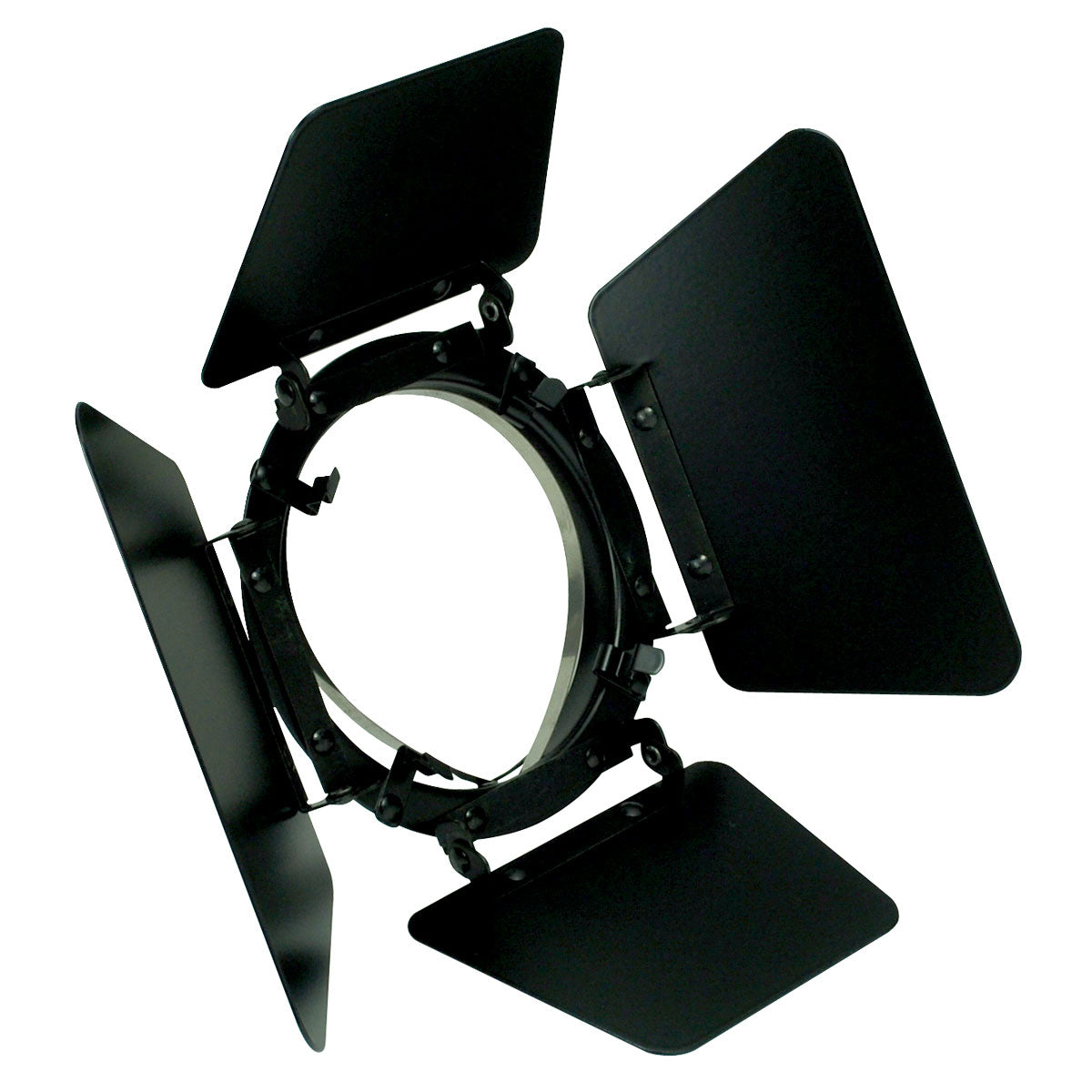 Nora Lighting NT-338 - Track - BLACK BARNDOOR FOR R20