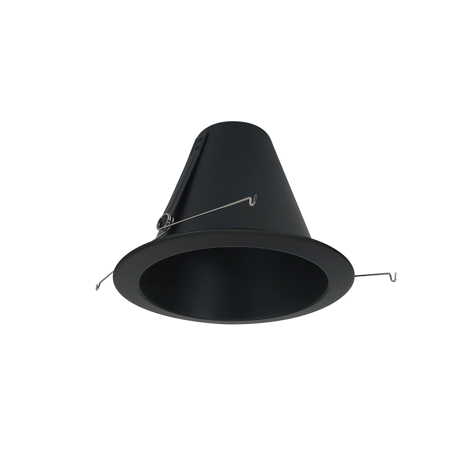 Nora Lighting NTM-710BBAL - Recessed - 6 Inch Air-Tight Aluminum Cone Reflector, Black