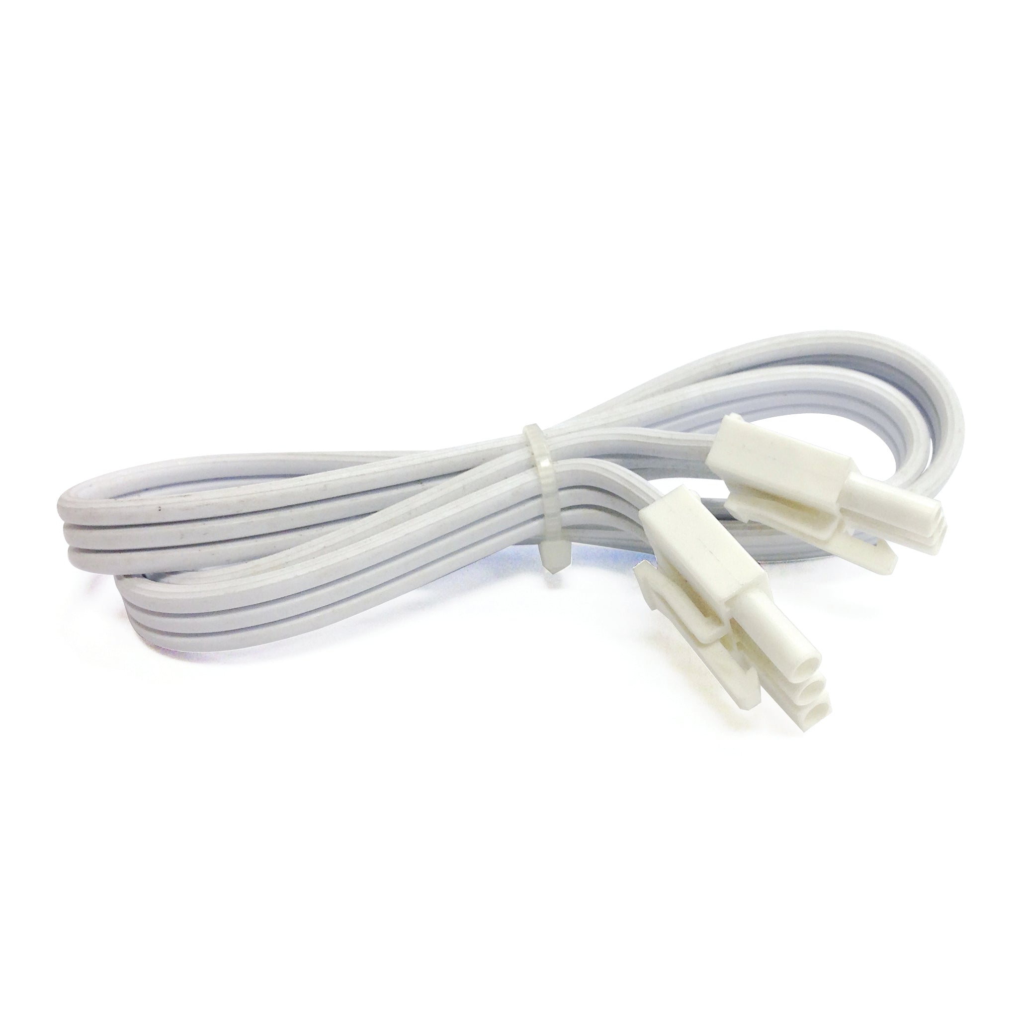Nora Lighting NUA-806W - Accent / Undercabinet - 6 Inch LEDUR Interconnect Cable, White