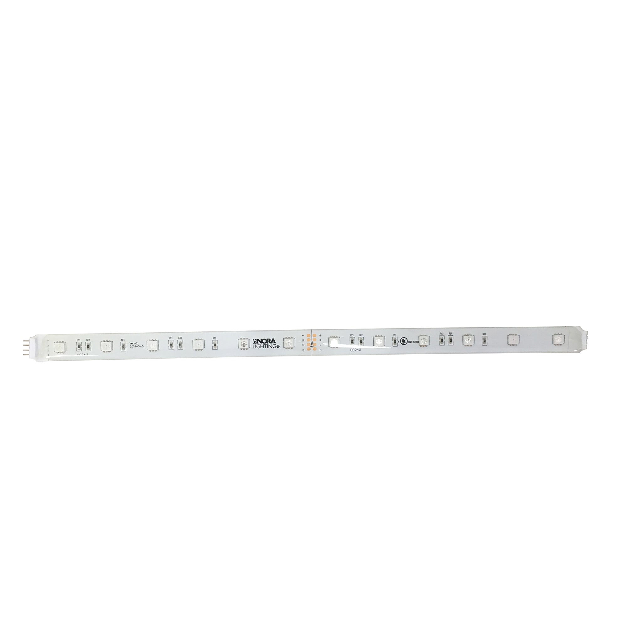 Nora Lighting NUTP3-WLEDRGB/12 - Accent / Undercabinet - 12 InchSECTION RGB WH LED TAPE LIG