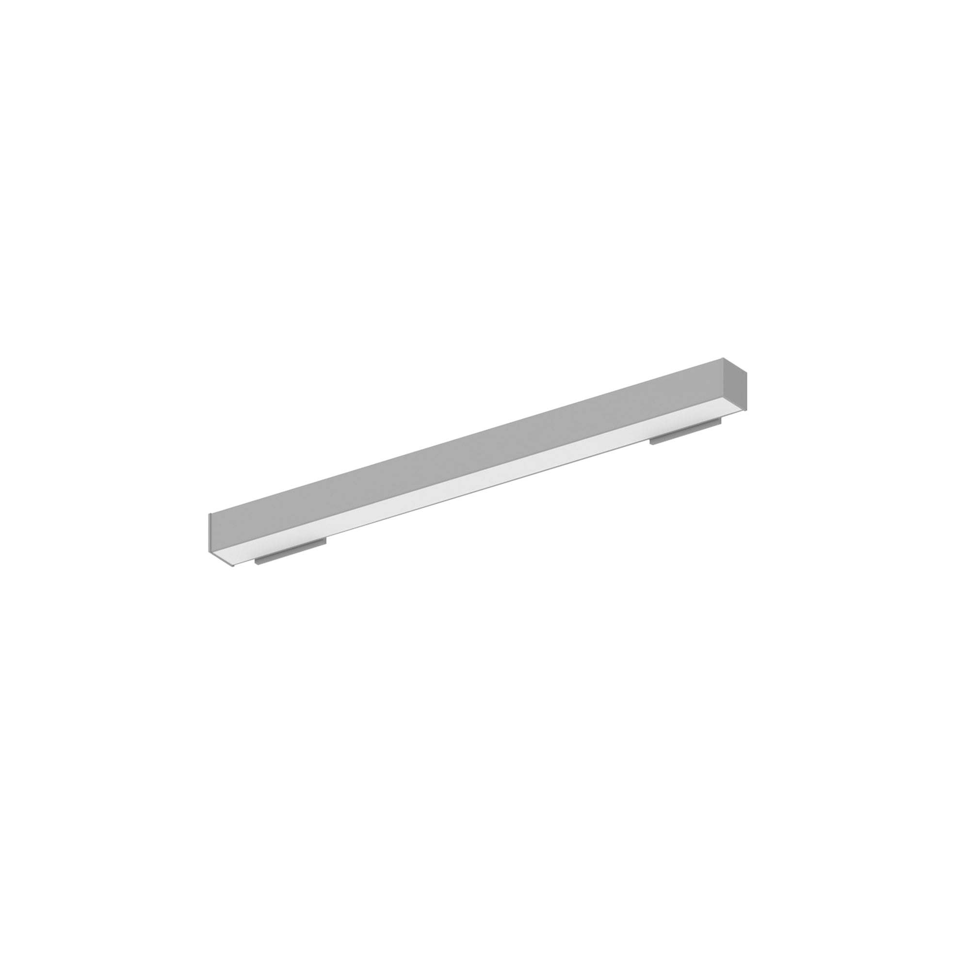 Nora Lighting NWLIN-21030A/L2-R2 - Linear - 2' L-Line LED Wall Mount Linear, 2100lm / 3000K, 2 Inchx4 Inch Left Plate & 2 Inchx4 Inch Right Plate, Aluminum Finish