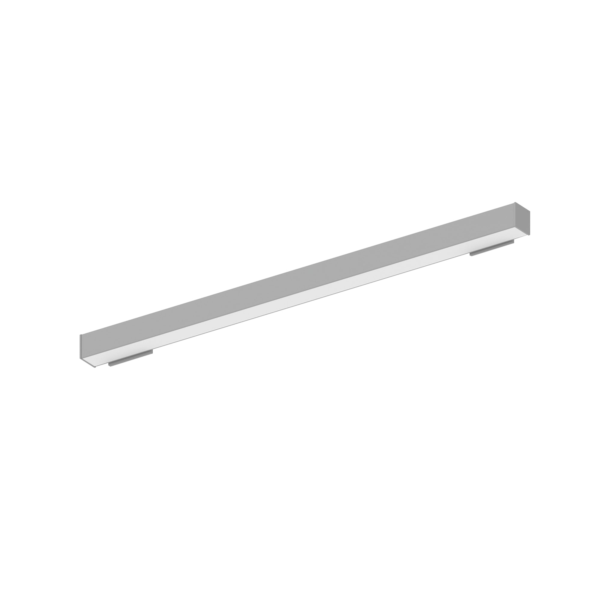 Nora Lighting NWLIN-41030A/L2-R2 - Linear - 4' L-Line LED Wall Mount Linear, 4200lm / 3000K, 2 Inchx4 Inch Left Plate & 2 Inchx4 Inch Right Plate, Aluminum Finish