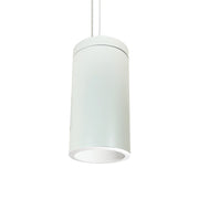 Nora Lighting NYLI-6CL181WWWAC - Cylinder - 6 Inch Cylinder, White, Cable Mount, 18W Med. Base, Refl, White