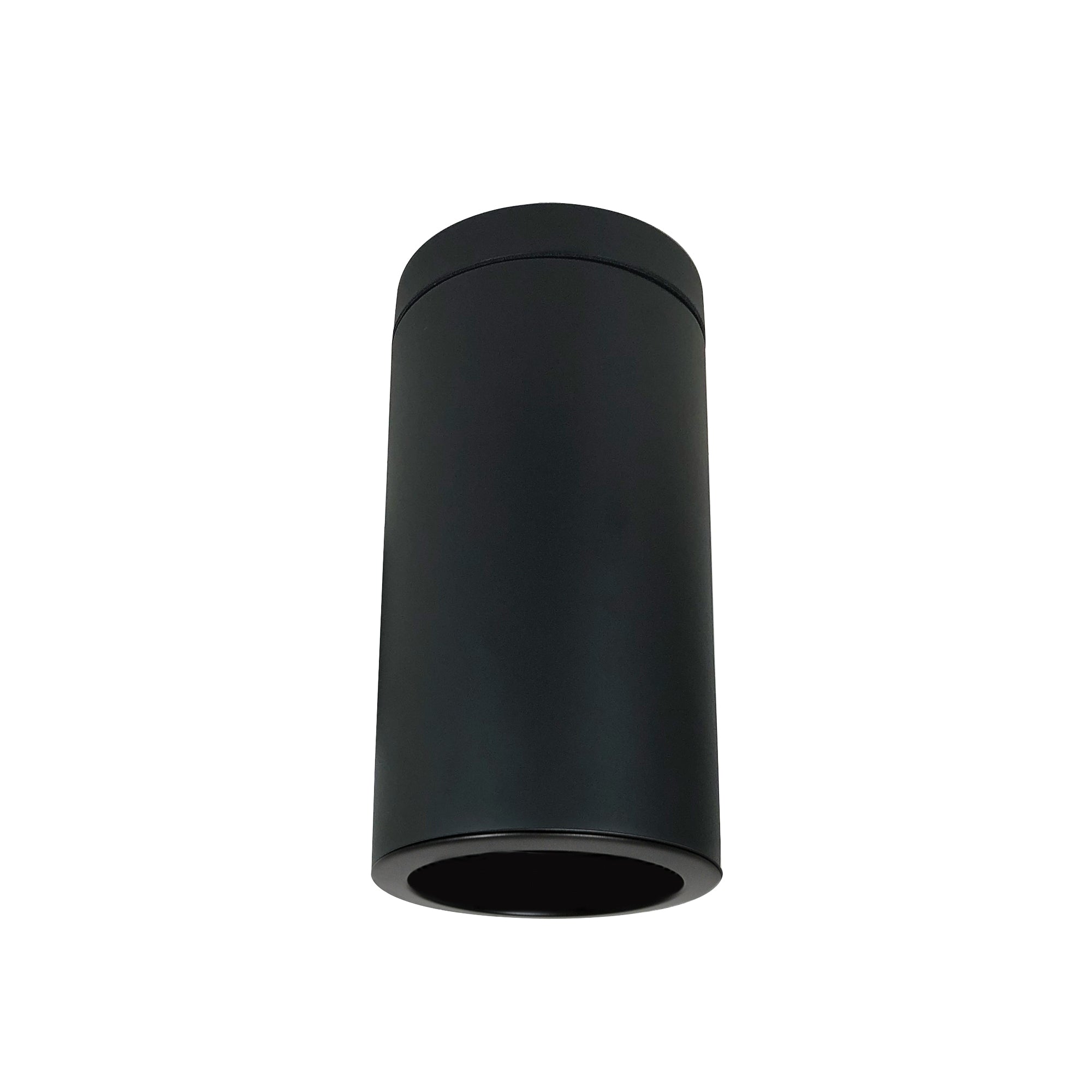 Nora Lighting NYLI-6SL151BBB - Cylinder - 6 Inch Cylinder, Black, Surface Mount, 15W Med Base LED, Refl. Black