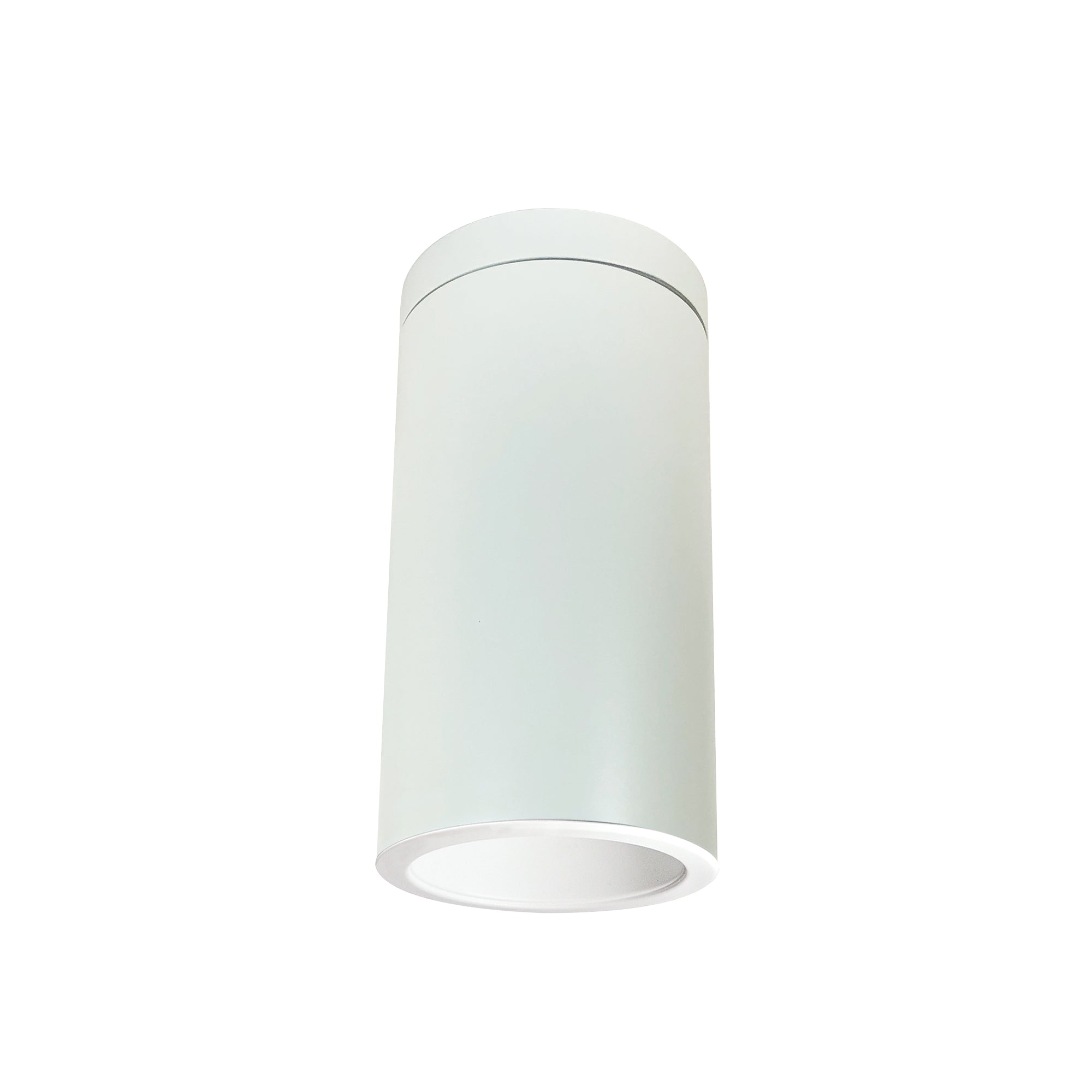 Nora Lighting NYLI-6SI1WWW - Cylinder - 6 Inch Cylinder, White, Surface Mount, Incandescent, Refl., White