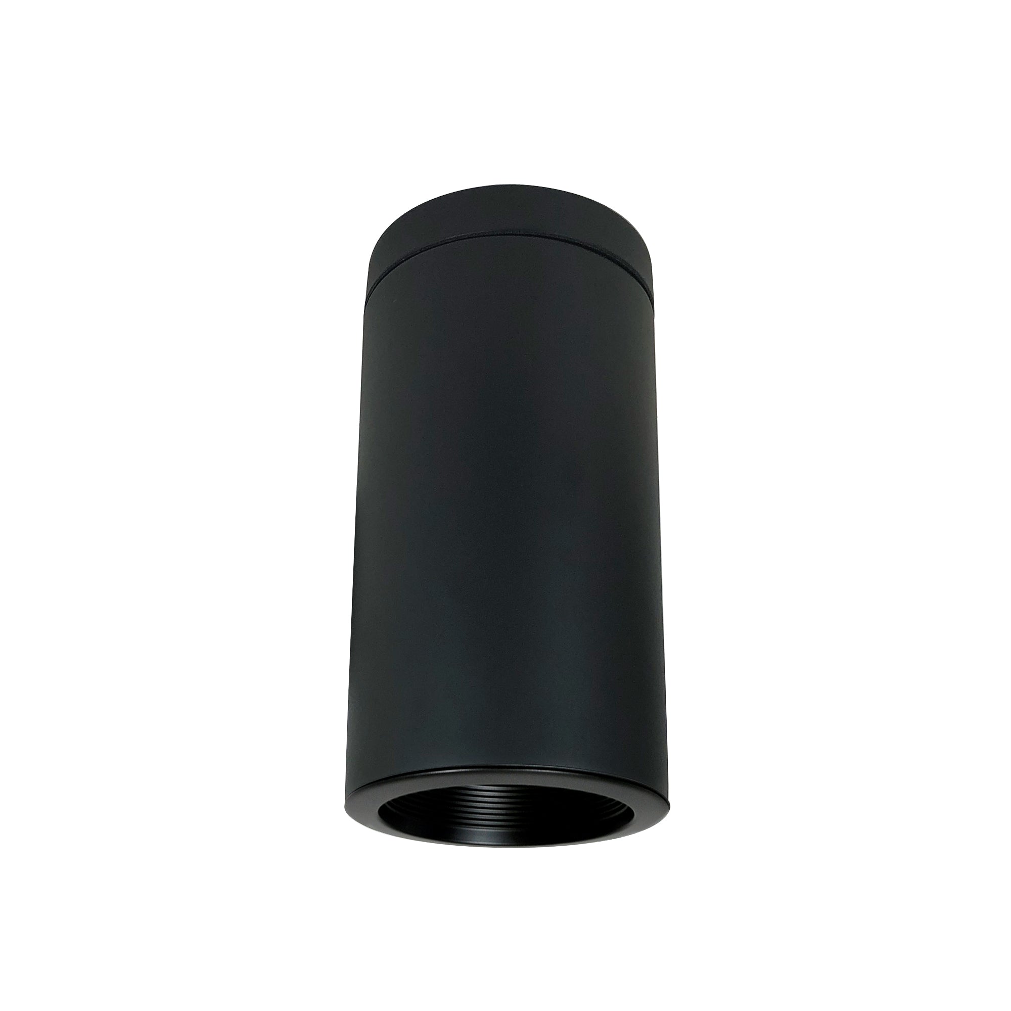 Nora Lighting NYLI-6SL251BBB - Cylinder - 6 Inch Cylinder, Black, Surface Mount, 25W Med Base LED, Ref., Black