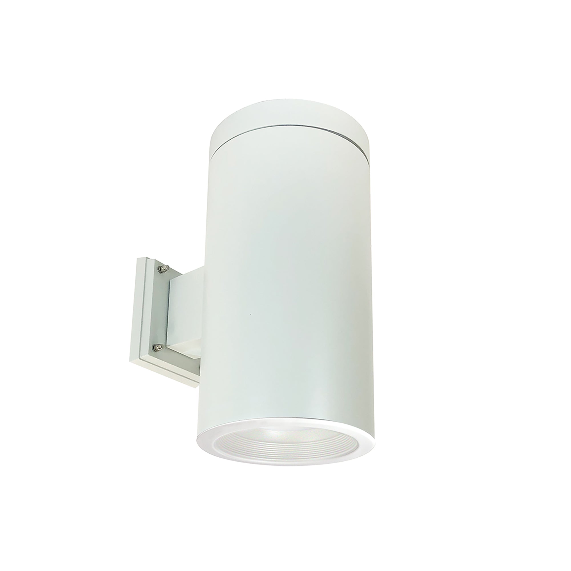 Nora Lighting NYLI-6WI2WWW - Cylinder - 6 Inch Cylinder, White, Wall Mount, Incandescent, Baf., White