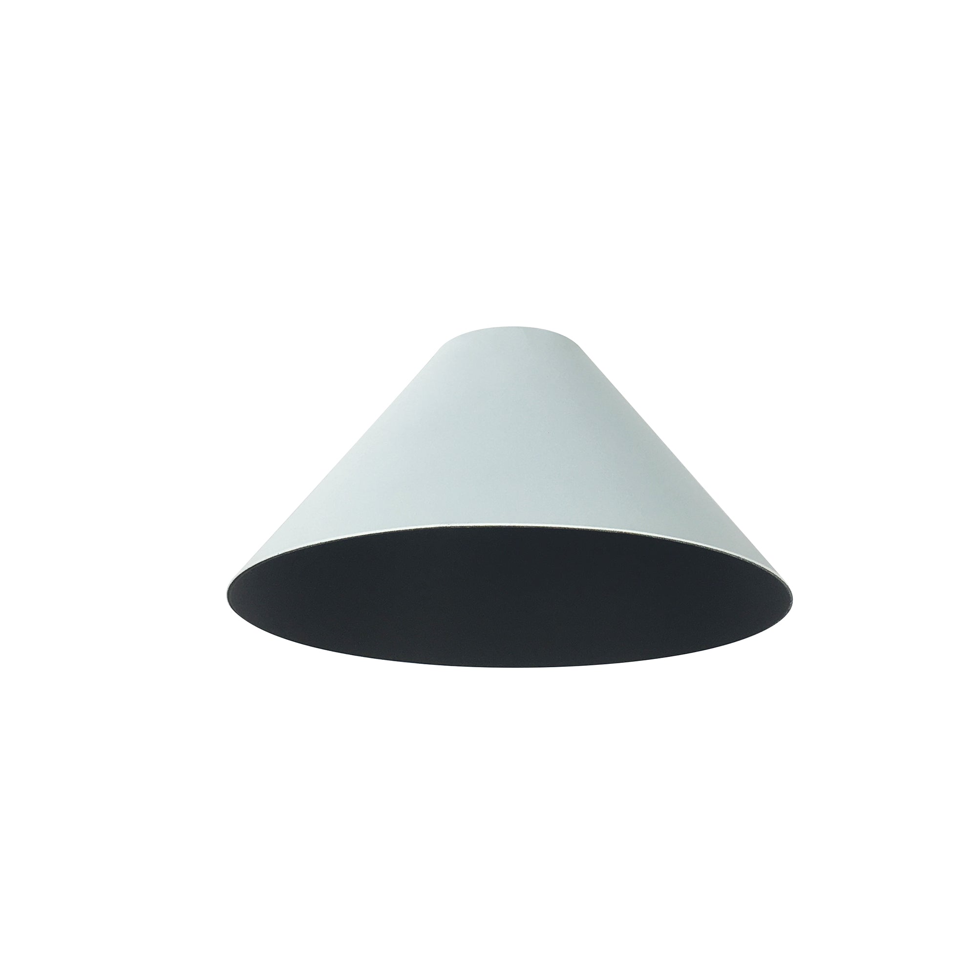 Nora Lighting NYLM-2CONEWB - Cylinder - 2 Inch iLENE Fixture Shade, White/Black