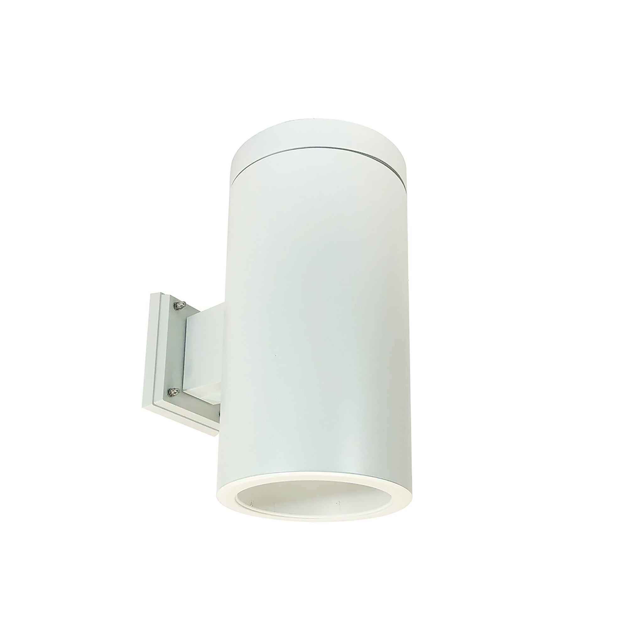Nora Lighting NYLS2-6W15130FWWW6 - Cylinder - 6 Inch CYL WALL MNT 1500L 30K REF. FLD. WH/WH FLANGE 120-277V WH CYL