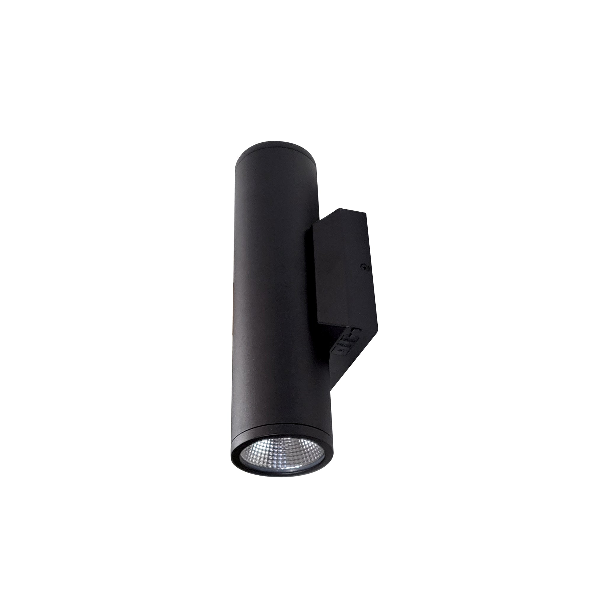 Nora Lighting NYUD-3L1345B - Cylinder - 3 Inch Up & Down Wall Mounted LED Cylinder with Selectable CCT, Black finish