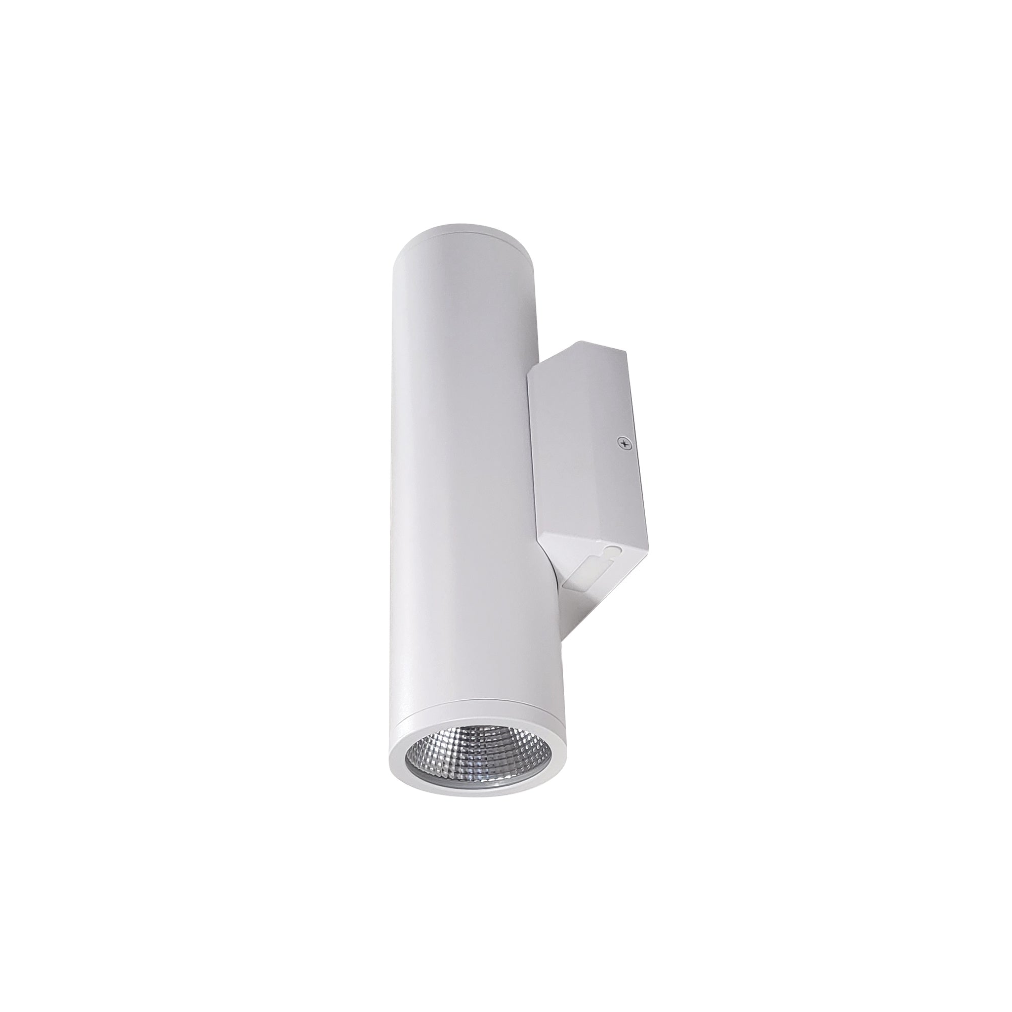 Nora Lighting NYUD-3L1345MPW - Cylinder - 3 Inch Up & Down Wall Mounted LED Cylinder with Selectable CCT, Matte Powder White finish