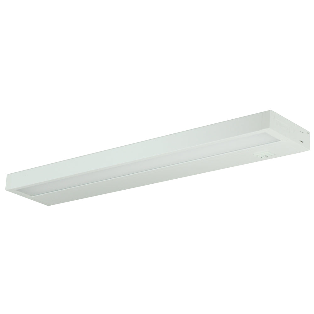 Nora Lighting NUD-8818/40WH 18 LEDUR LED Undercabinet 4000K, White
